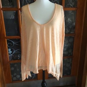 Free People peach top